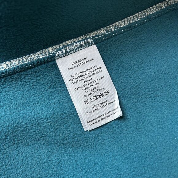 Eddie Bauer Jacket Men’s Small Ivory Chilali Faux Sherpa Outdoor Gorpcore Cabin - Picture 6 of 13